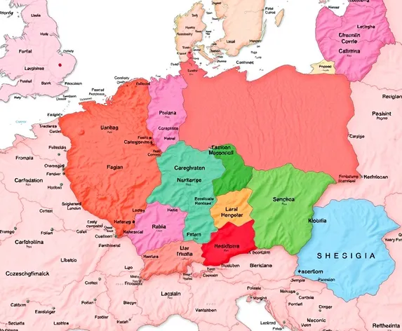 maps czech republic europe