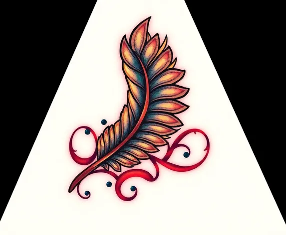 feather symbolism tattoo