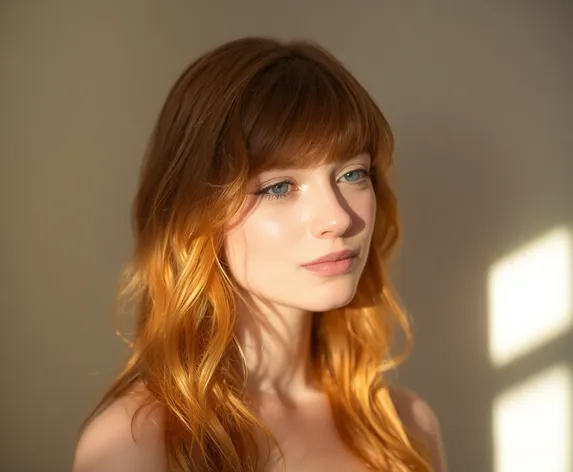 ginger hair light