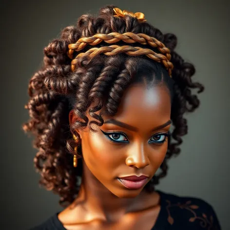 updos for black women's