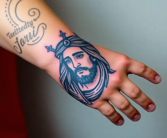 tattoo jesus on arm