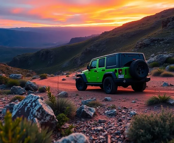 green jeep