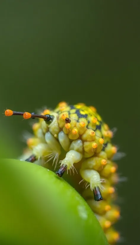 polyphemus caterpillar