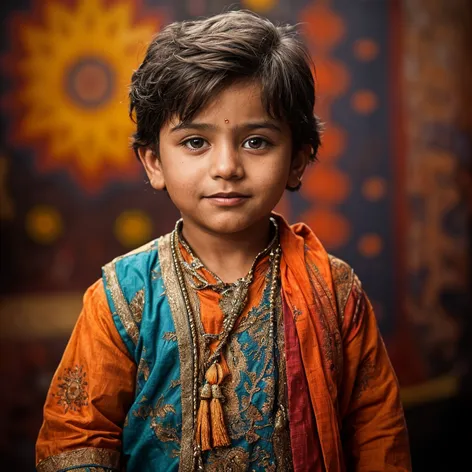 A indian boy of