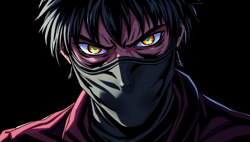 masked guy anime