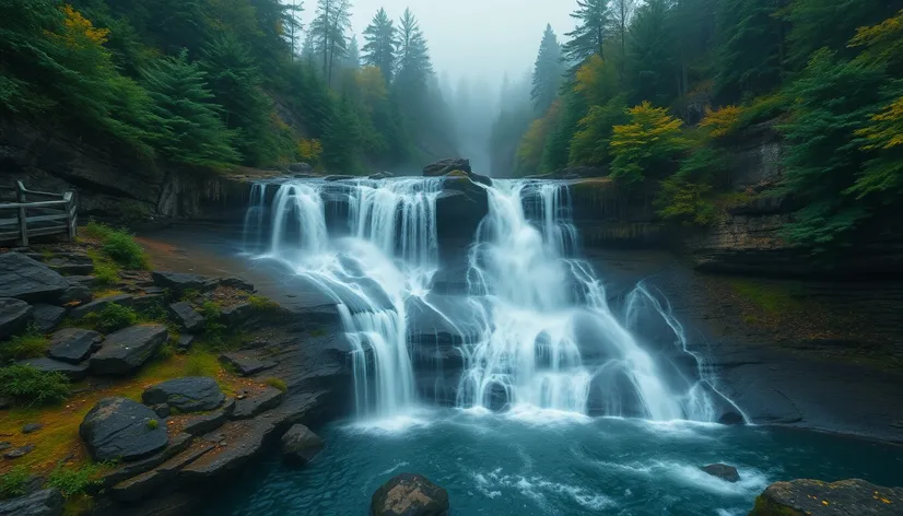 waterfalls in upper michigan