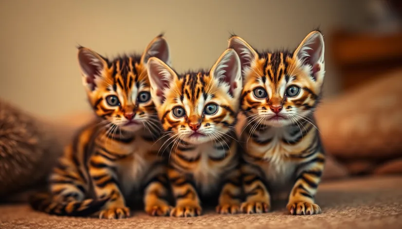 photos of bengal kittens