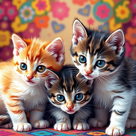 cute kittens in the