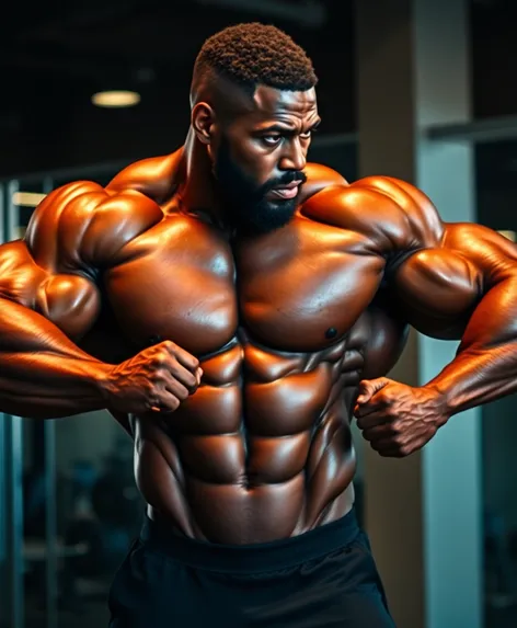 biggest black bodybuilder