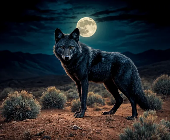 black coyote