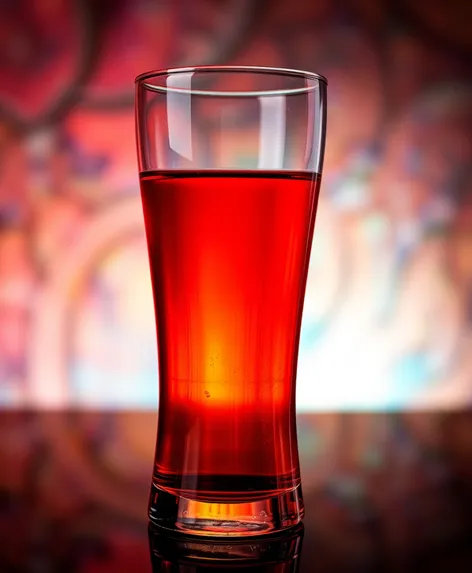 red glass