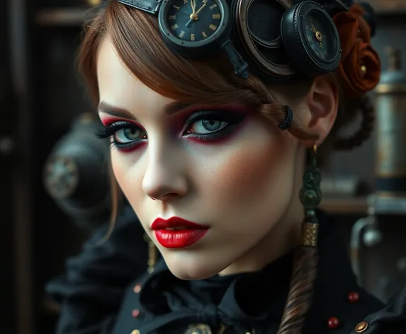 steampunk makeup