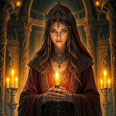 the high priestess