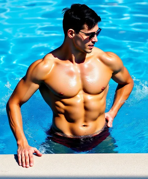 body of a swimmer