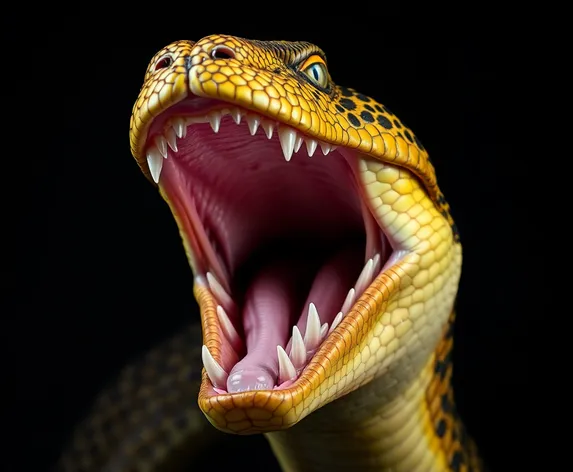 moving snake mouth