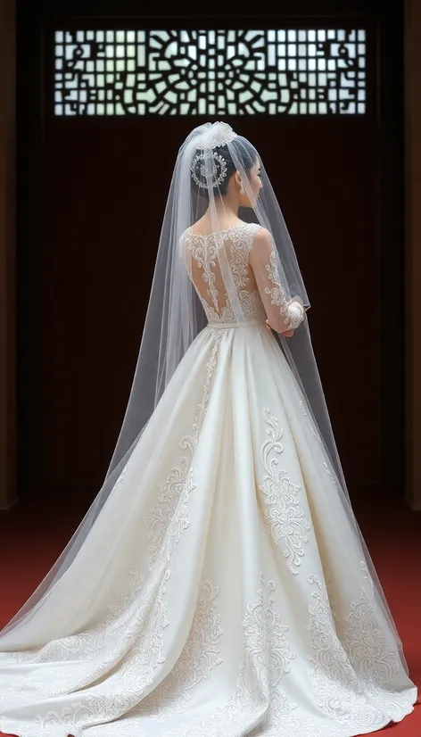 wedding gown korean