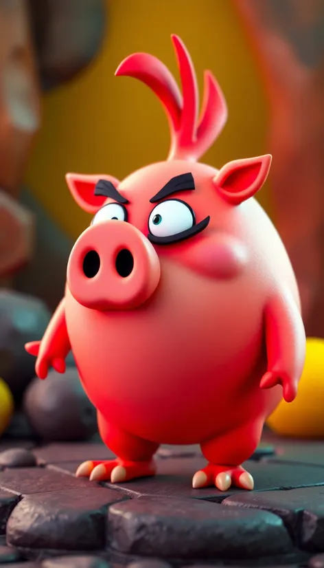 angry birds pig 3d