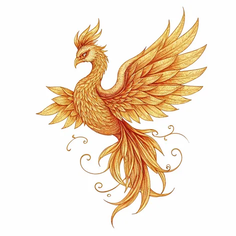 thin and elegant phoenix