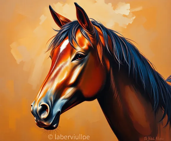 horse painting