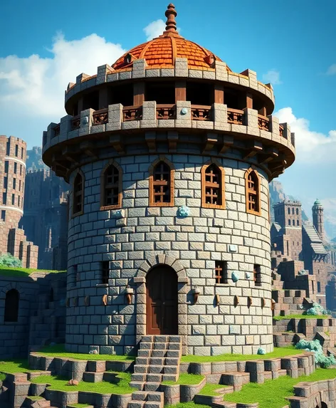 round tower minecraft