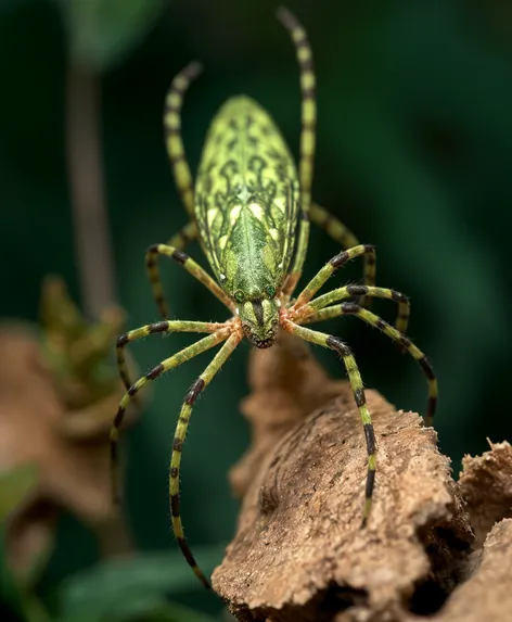 green lynx spider