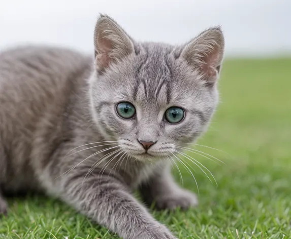 little grey kitty cat