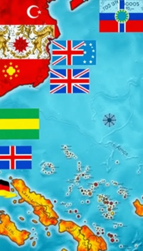 oceania flags