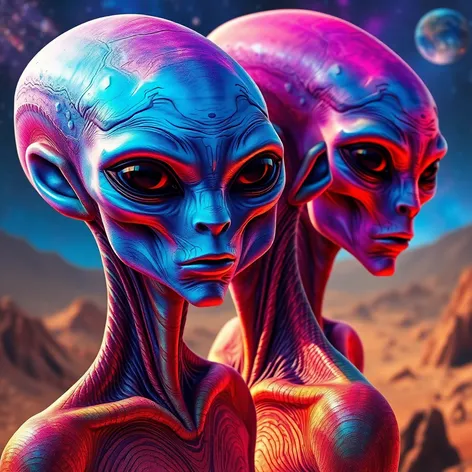 beautiful aliens