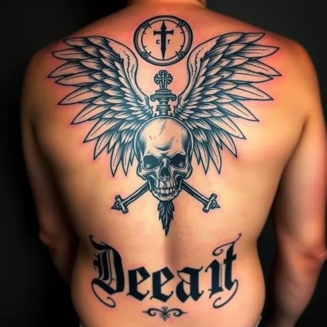 angel of death back