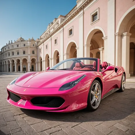 pink ferrari