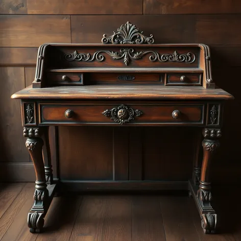 old vintage writing desk