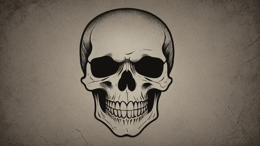 skull silhouette