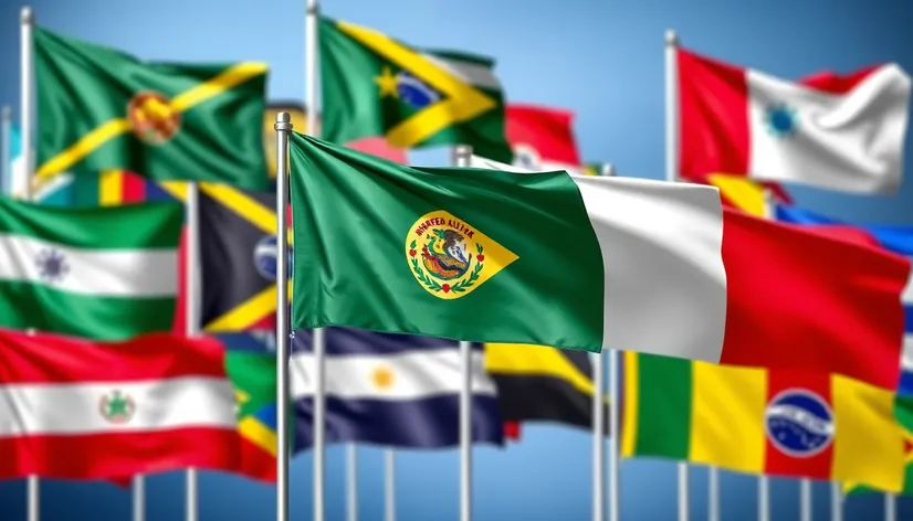 flags of central america