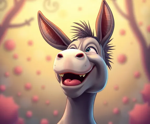 donkey laughing