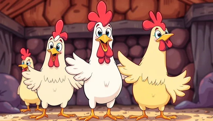 chicken cartoon characters