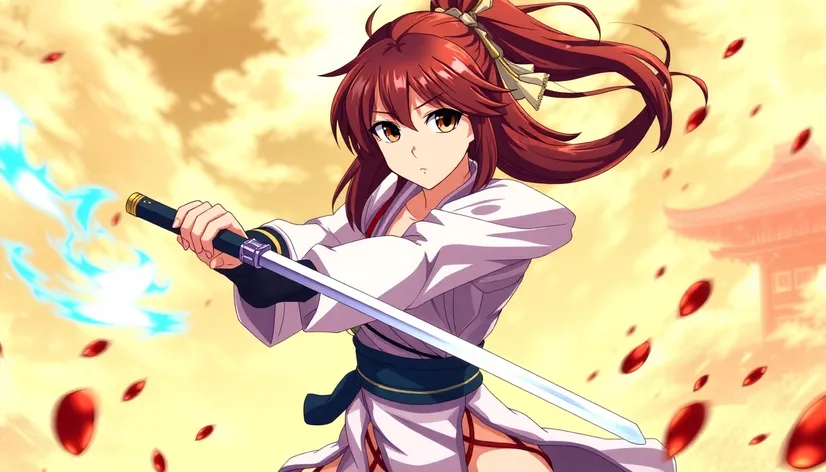 anime female warrior