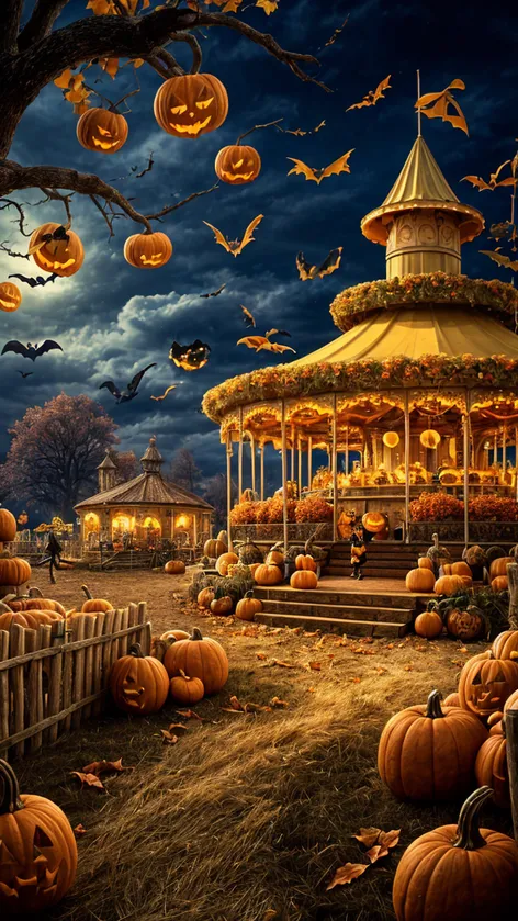 Halloween, farm, fair, pumpkins,