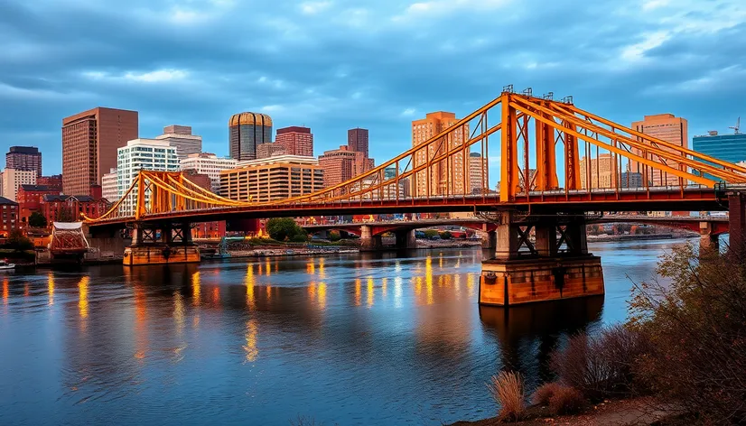 allegheny bridge pittsburgh