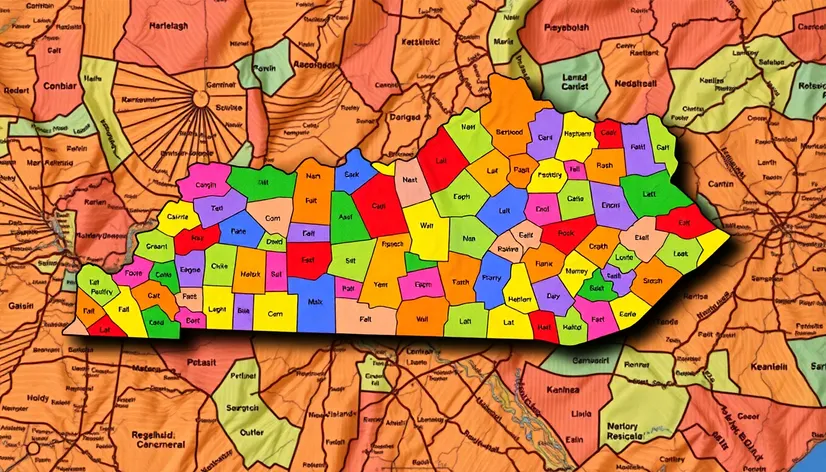 county map of ky