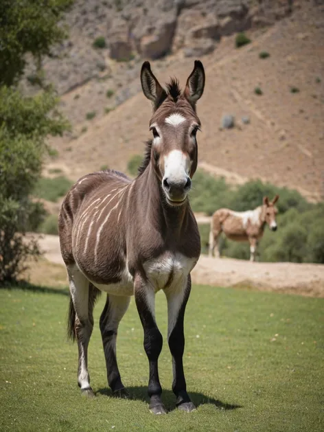 spotted donkey