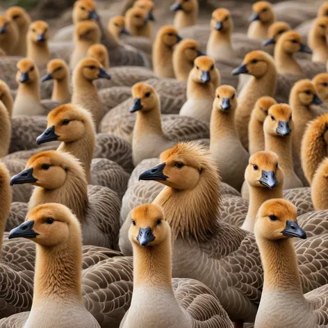 lion head geese