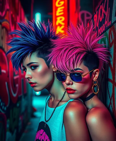 punk hairstyles