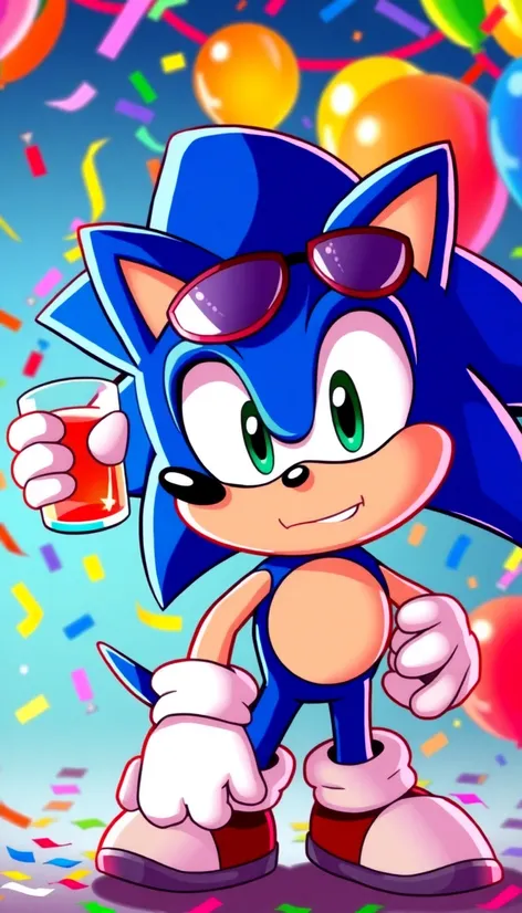 sonic drunk