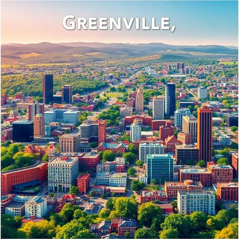 map of greenville sc