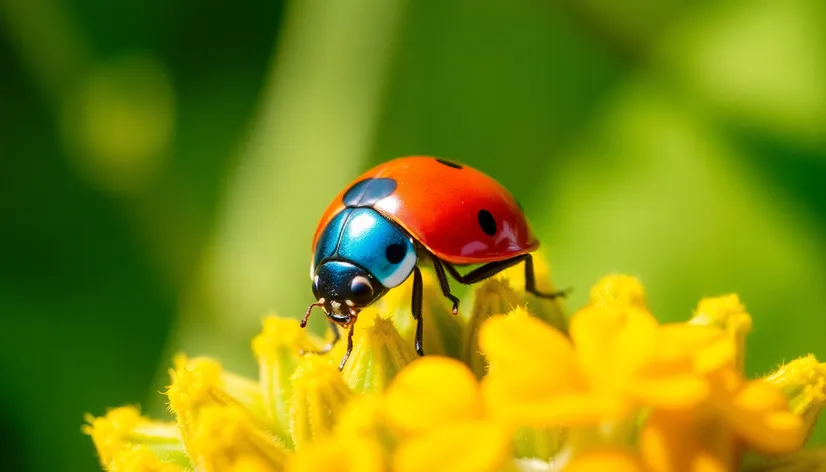 blue ladybug