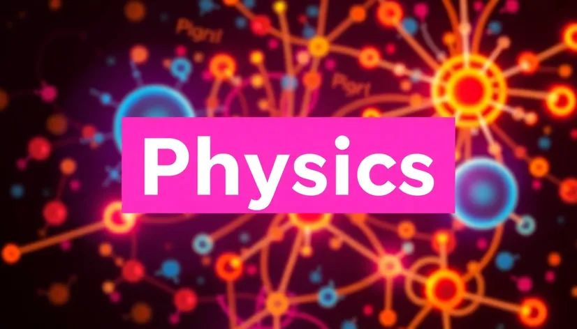 pink physics banner