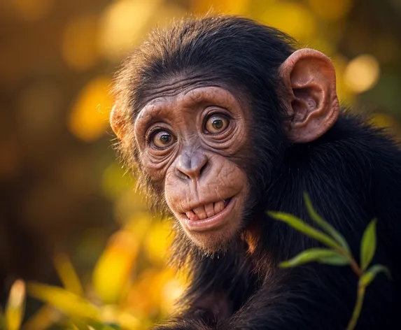 baby chimp