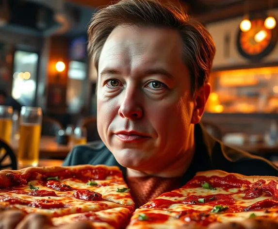 elon musk pizza