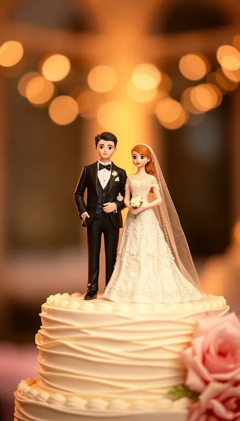 wedding cake toppers bride