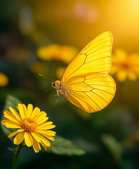 yellow butterfly